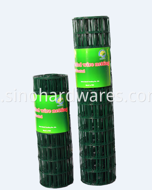 pvc welded wire netting